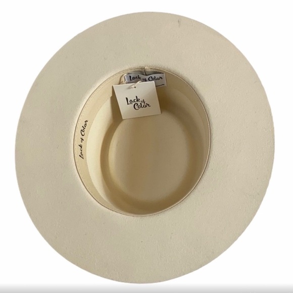 Lack of Color Lolita White Classic Wool Boater - Picture 5 of 7